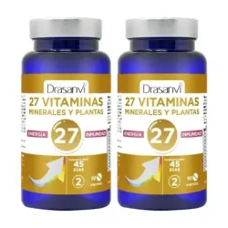 Drasanvi 27 Vitaminas+Minerales Energía e Inmunidad Duplo, 2 x 90 comprimidos
