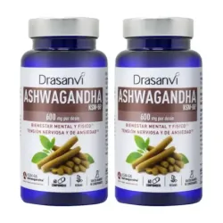 Drasanvi Ashwagansha KSM66 Sabor Cereza Duplo, 2 x 60 gummies