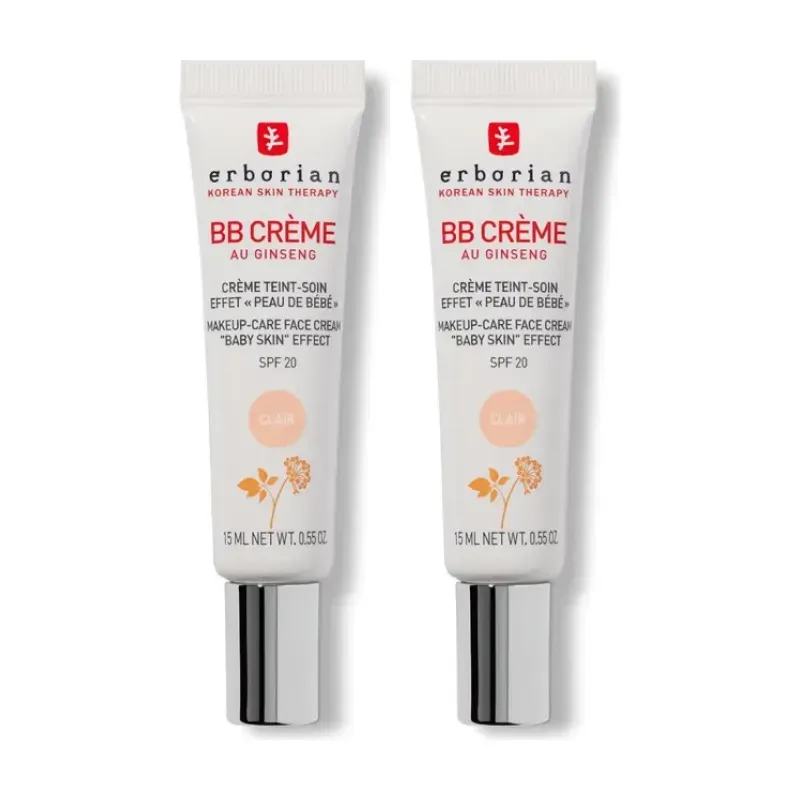 Erborian BB creme clair Duplo, 2 x 15 ml | Farmacia Barata Erborian BB creme clair Duplo, 2 x 15 ml | Farmacia Barata