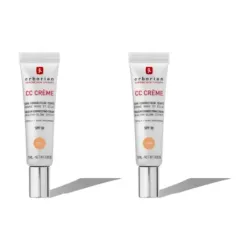 Erborian CC creme centella doré Duplo, 2 x 15 ml