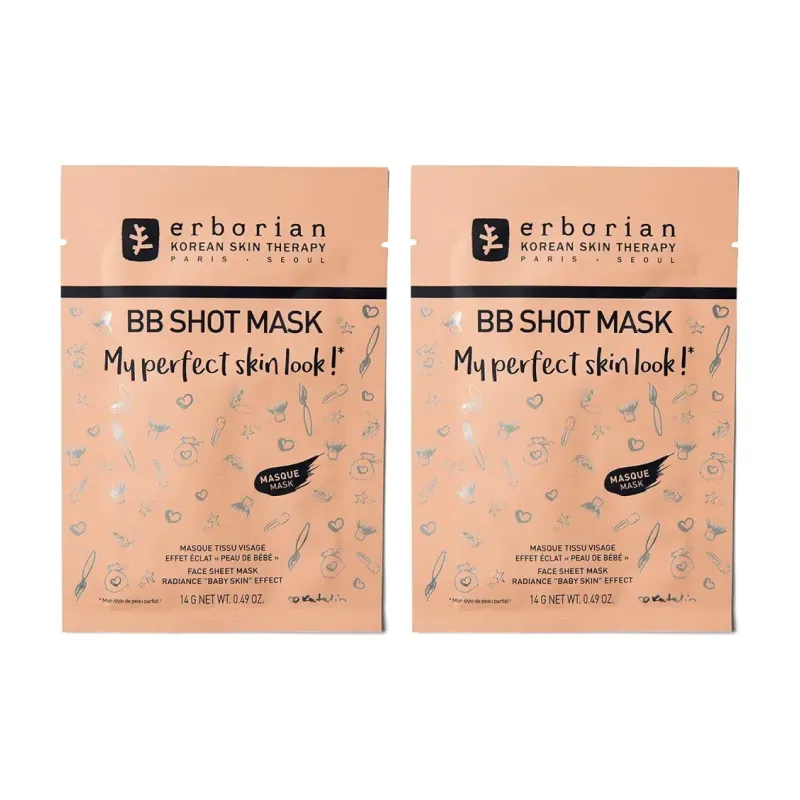Erborian BB shot mask Duplo, 2 x 14g | Farmacia Barata Erborian BB shot mask Duplo, 2 x 14g | Farmacia Barata
