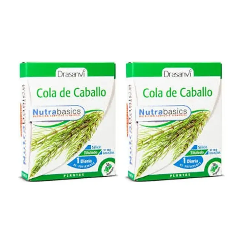 Drasanvi Cola de Caballo Duplo, 2 x 30 cápsulas | Farmacia Barata Drasanvi Cola de Caballo Duplo, 2 x 30 cápsulas | Farmacia Barata