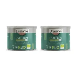 Drasanvi Psyllium Duplo, 2 x 200g bio keto