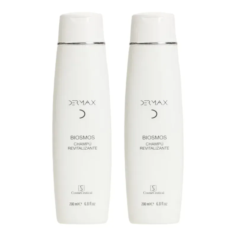 DERMAX BIOSMOS champú revitalizante Duplo, 2 x 200ml | Farmacia Barata DERMAX BIOSMOS champú revitalizante Duplo, 2 x 200ml | Farmacia Barata