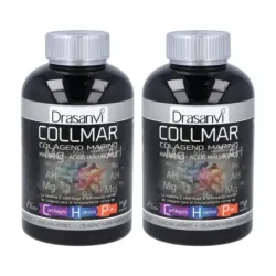 Collmar Colágeno + Magnesio + Acido Hialurónico Sabor Vainilla Duplo, 2 x 180 comprimidos | Farmacia Barata Collmar Colágeno + Magnesio + Acido Hialurónico Sabor Vainilla Duplo, 2 x 180 comprimidos | Farmacia Barata