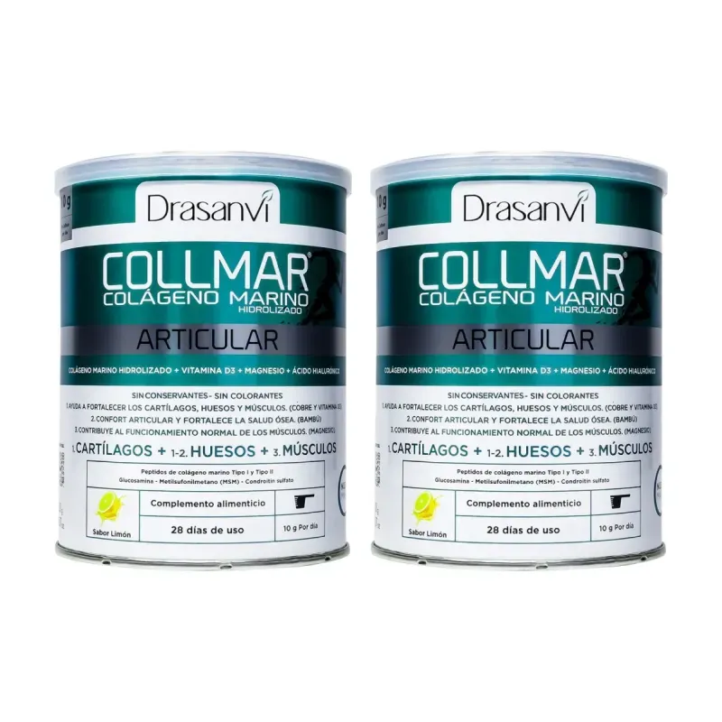 Drasanvi Collmar Articular Sabor Limon Duplo, 2 x 280 g | Farmacia Barata
