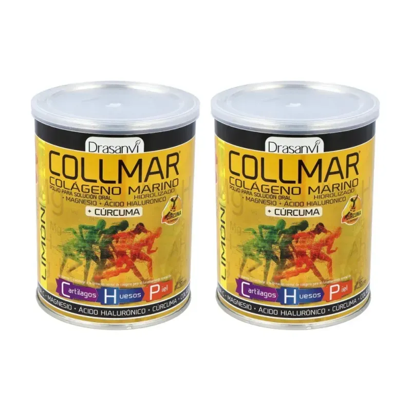 Collmar Magnesio Cúrcuma Limón Duplo, 2 x 300g | Farmacia Barata Collmar Magnesio Cúrcuma Limón Duplo, 2 x 300g | Farmacia Barata