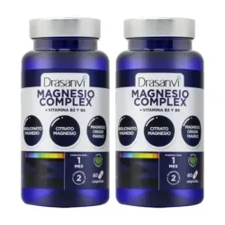 Drasanvi Magnesio Complex Duplo, 2 x 60 comprimidos | Farmacia Barata Drasanvi Magnesio Complex Duplo, 2 x 60 comprimidos | Farmacia Barata