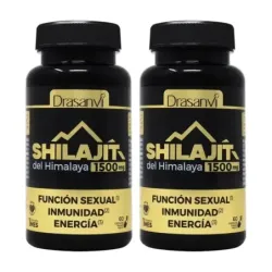 Drasanvi Shilajit Duplo, 2 x 60 cápsulas | Farmacia Barata