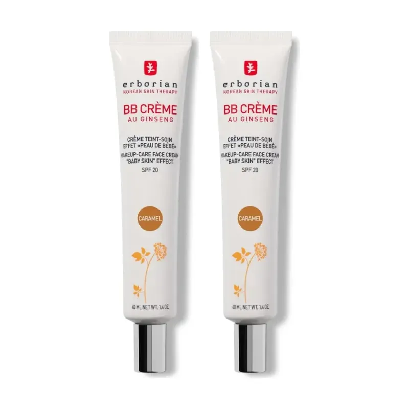 Erborian BB creme caramel Duplo, 2 x 40 ml | Farmacia Barata