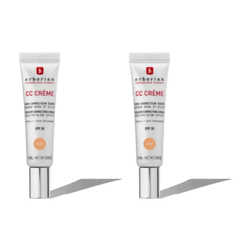Erborian CC creme centella doré Duplo, 2 x 15 ml | Farmacia Barata Erborian CC creme centella doré Duplo, 2 x 15 ml | Farmacia Barata