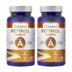 Drasanvi Vitamina A Retinol Duplo, 2 x 90 comprimidos | Farmacia Barata Drasanvi Vitamina A Retinol Duplo, 2 x 90 comprimidos | Farmacia Barata