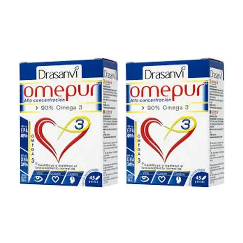 Drasanvi Omepur3 Duplo, 2 x 45 Perlas | Farmacia Barata Drasanvi Omepur3 Duplo, 2 x 45 Perlas | Farmacia Barata