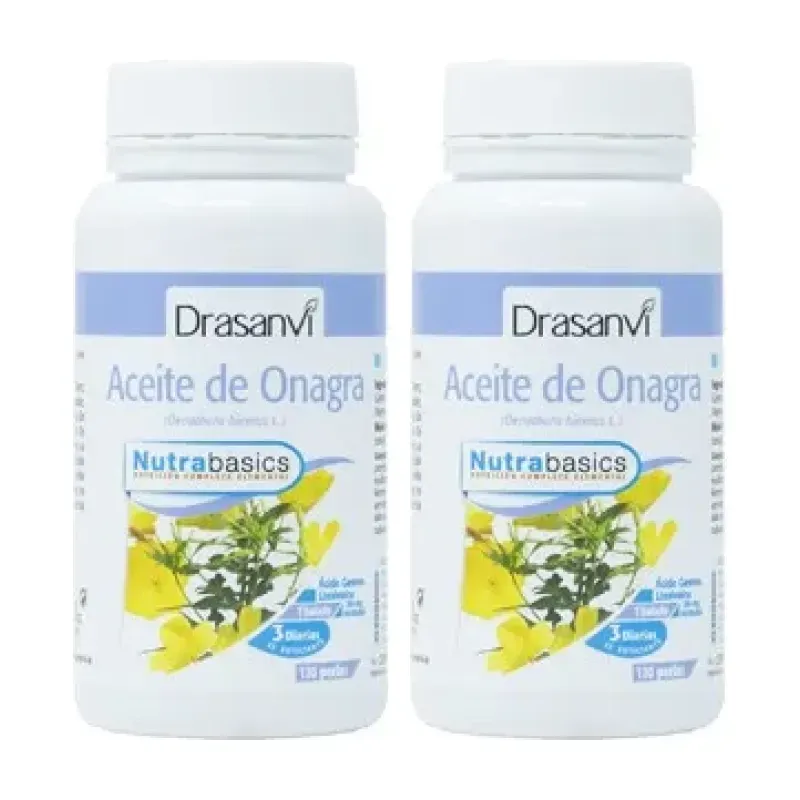 Drasanvi Onagra Duplo, 2 x 110 perlas, 515mg | Farmacia Barata Drasanvi Onagra Duplo, 2 x 110 perlas, 515mg | Farmacia Barata