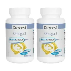 Drasanvi Omega 3 Nutrabasics Duplo, 2 x 100 Caps | Farmacia Barata