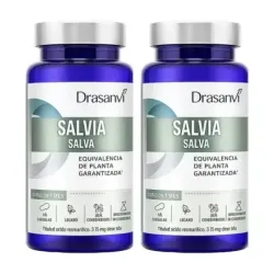 Drasanvi Nutrabasics Salvia Duplo, 2 x 30 cápsulas | Farmacia Barata Drasanvi Nutrabasics Salvia Duplo, 2 x 30 cápsulas | Farmacia Barata