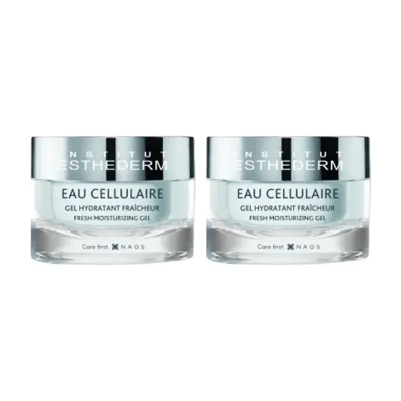 Esthederm Gel de Agua Celular Duplo, 2 x 50 ml | Farmacia Barata