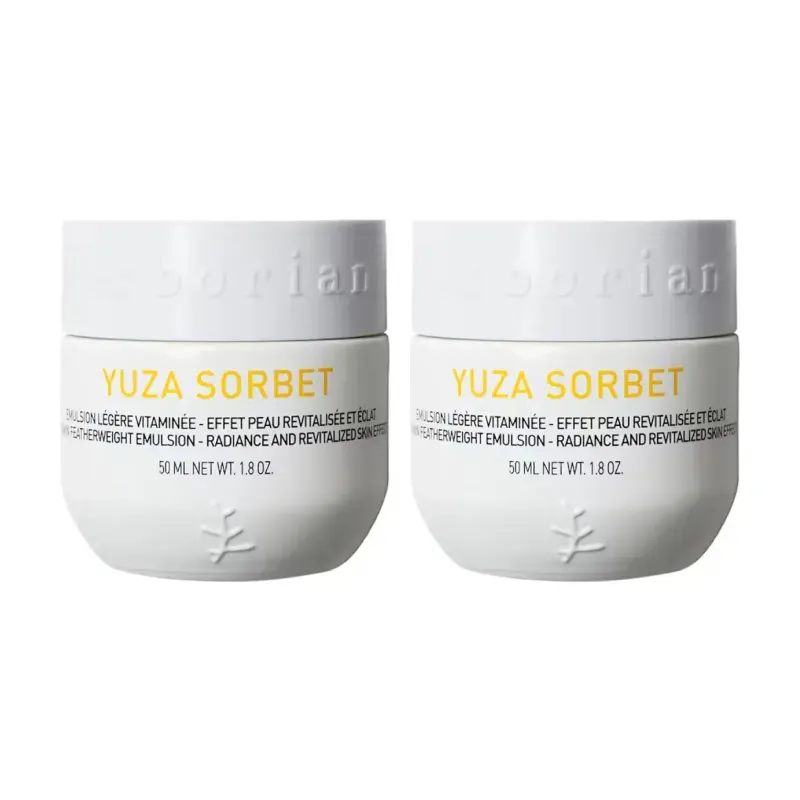 Erborian yuza sorbet day emulsión ligera vitaminada Duplo, 2 x 50 ml | Farmacia Barata