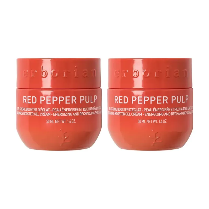 Erborian red pepper pulp gel luminosidad Duplo, 2 x 50 ml | Farmacia Barata