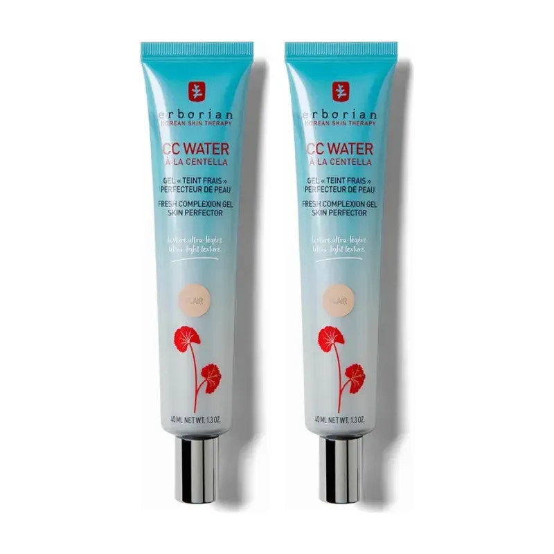 Erborian CC water clair Duplo, 2 x 40 ml | Farmacia Barata Erborian CC water clair Duplo, 2 x 40 ml | Farmacia Barata