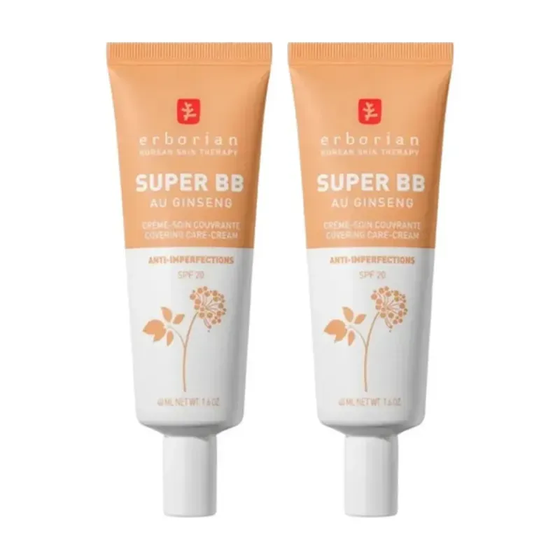 Erborian super BB dore Duplo, 2 x 40 ml | Farmacia Barata Erborian super BB dore Duplo, 2 x 40 ml | Farmacia Barata