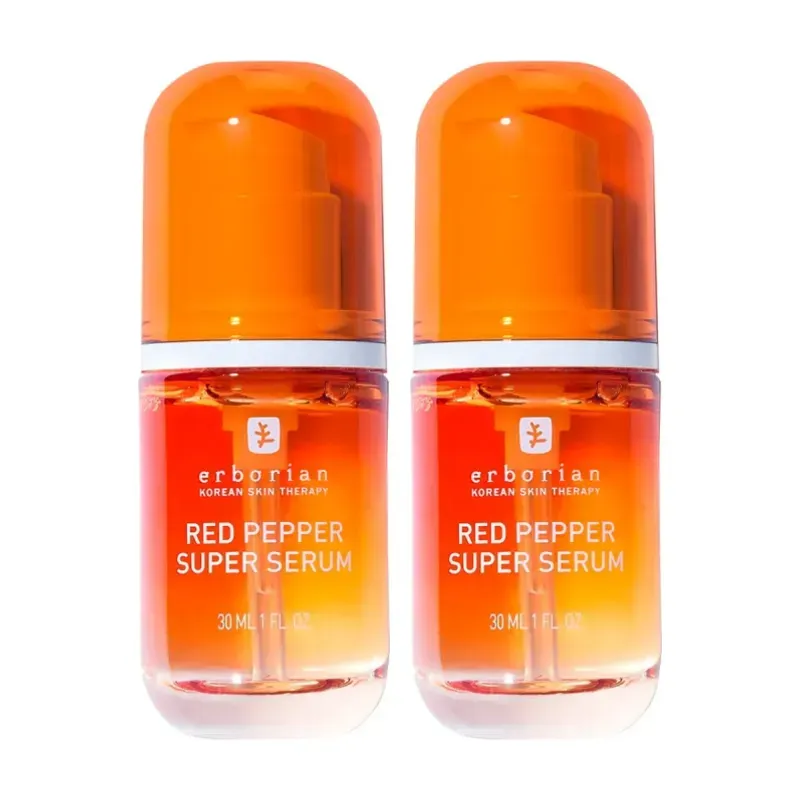 Erborian red pepper super serum Duplo, 2 x 30 ml | Farmacia Barata Erborian red pepper super serum Duplo, 2 x 30 ml | Farmacia Barata