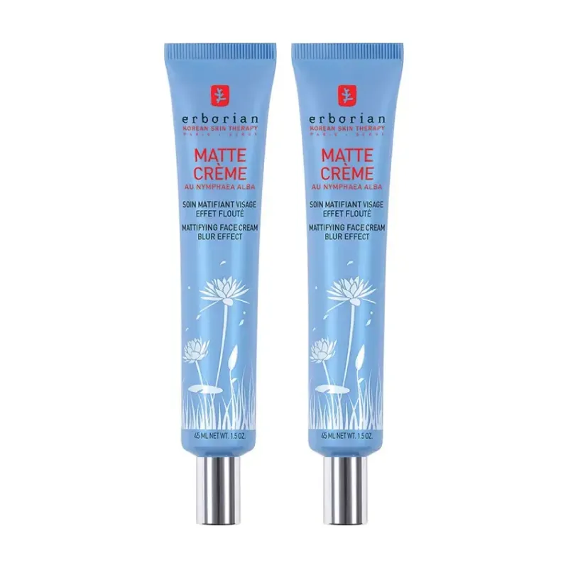 Erborian matte creme Duplo, 2 x 45 ml | Farmacia Barata