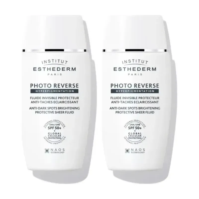 Esthederm Photo Reverse Fluido SPF50+ Duplo, 2 x 40 ml | Farmacia Barata