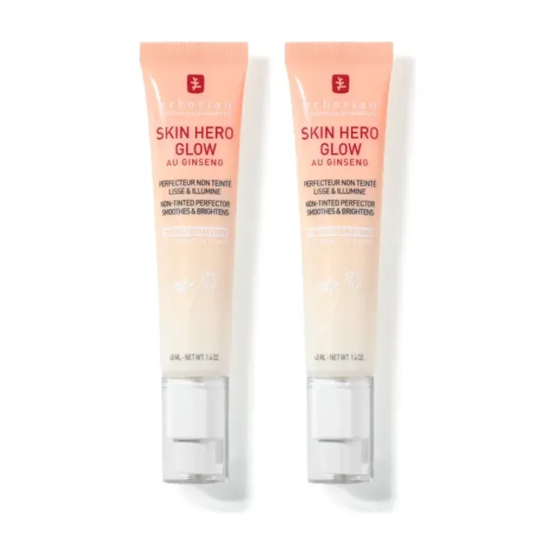 Erborian Skin Hero Glow Duplo, 2 x 40 ml | Farmacia Barata