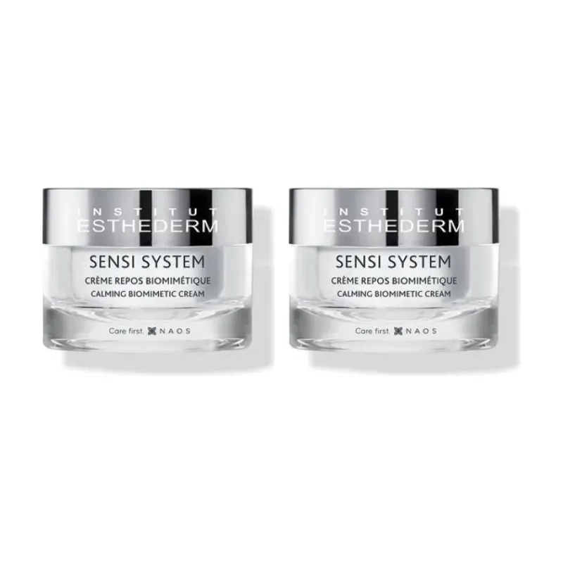 Esthederm Sensi System Crema Reposo Biomimetico Duplo, 2 x 50 ml | Farmacia Barata Esthederm Sensi System Crema Reposo Biomimetico Duplo, 2 x 50 ml | Farmacia Barata