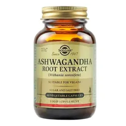 Solgar SPF Ashwagandha, 60 Veg. Caps.