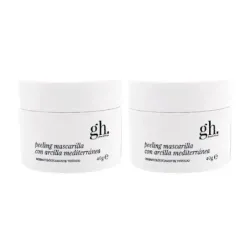 gh peeling mascarilla mascarilla con arcilla mediterránea Duplo, 2 x 40 g