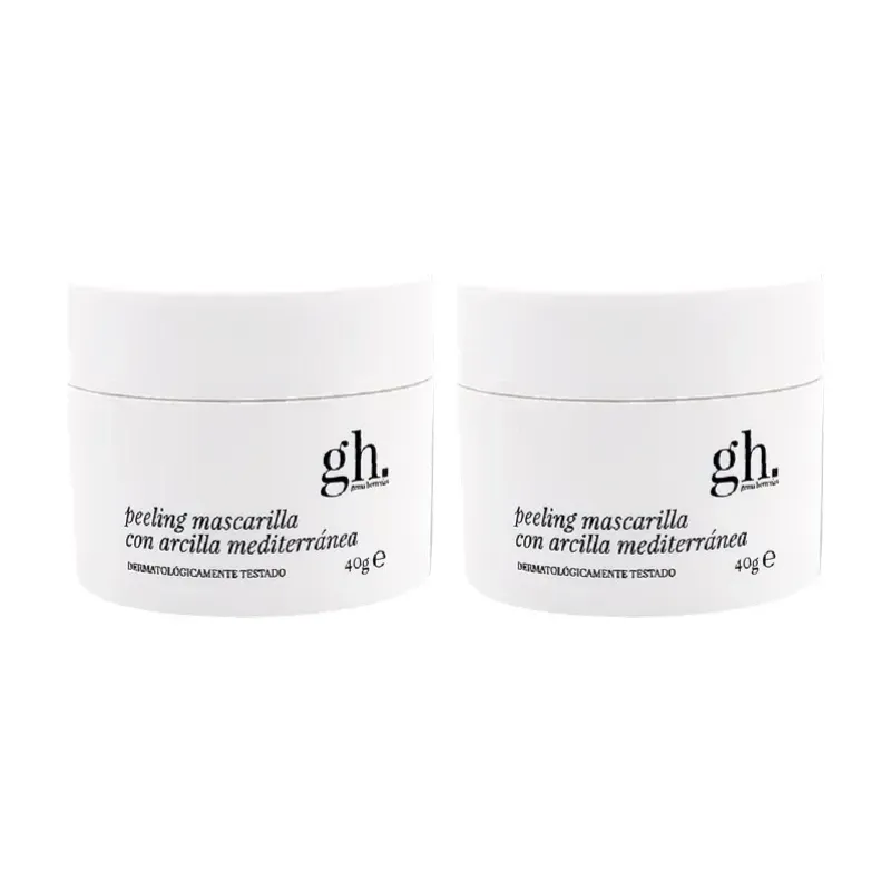 gh peeling mascarilla mascarilla con arcilla mediterránea Duplo, 2 x 40 g | Farmacia Barata gh peeling mascarilla mascarilla con arcilla mediterránea Duplo, 2 x 40 g | Farmacia Barata