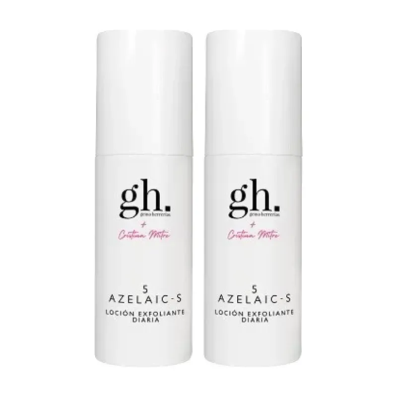 gh Cristina Mitre 5 AZELAIC-S locion exfoliante diaria Duplo, 2 x 150 ml | Farmacia Barata gh Cristina Mitre 5 AZELAIC-S locion exfoliante diaria Duplo, 2 x 150 ml | Farmacia Barata