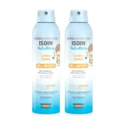 Fotoprotector Isdin Pediatrics Lotion Spray SPF50+ Duplo, 2 x 200ml.