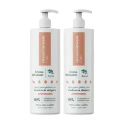 Green Cornerss Crema Hidratante de Avena Duplo, 2 x 280 ml