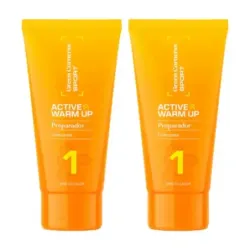Green Cornerss Active Warm Up Gel Roll On Duplo, 2 x 50 ml