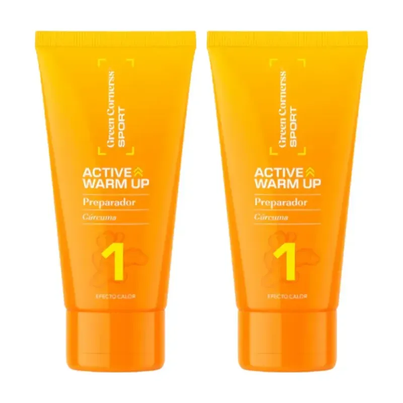 Green Cornerss Active Warm Up Gel Roll On Duplo, 2 x 50 ml | Farmacia Barata Green Cornerss Active Warm Up Gel Roll On Duplo, 2 x 50 ml | Farmacia Barata