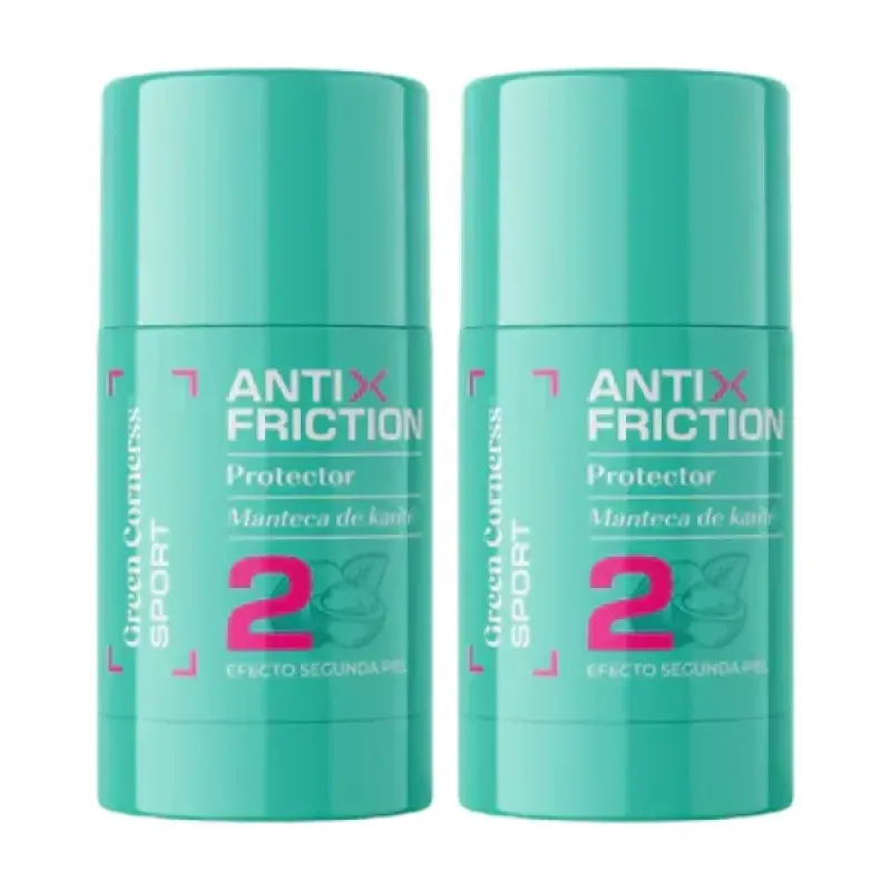 Green Cornerss Anti Friction Stick Anti Rozaduras Duplo, 2 x 30 g | Farmacia Barata Green Cornerss Anti Friction Stick Anti Rozaduras Duplo, 2 x 30 g | Farmacia Barata