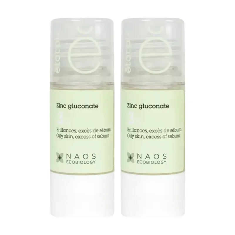 Etat Pur Zinc Gluconate 3% Duplo, 2 x 15 ml | Farmacia Barata