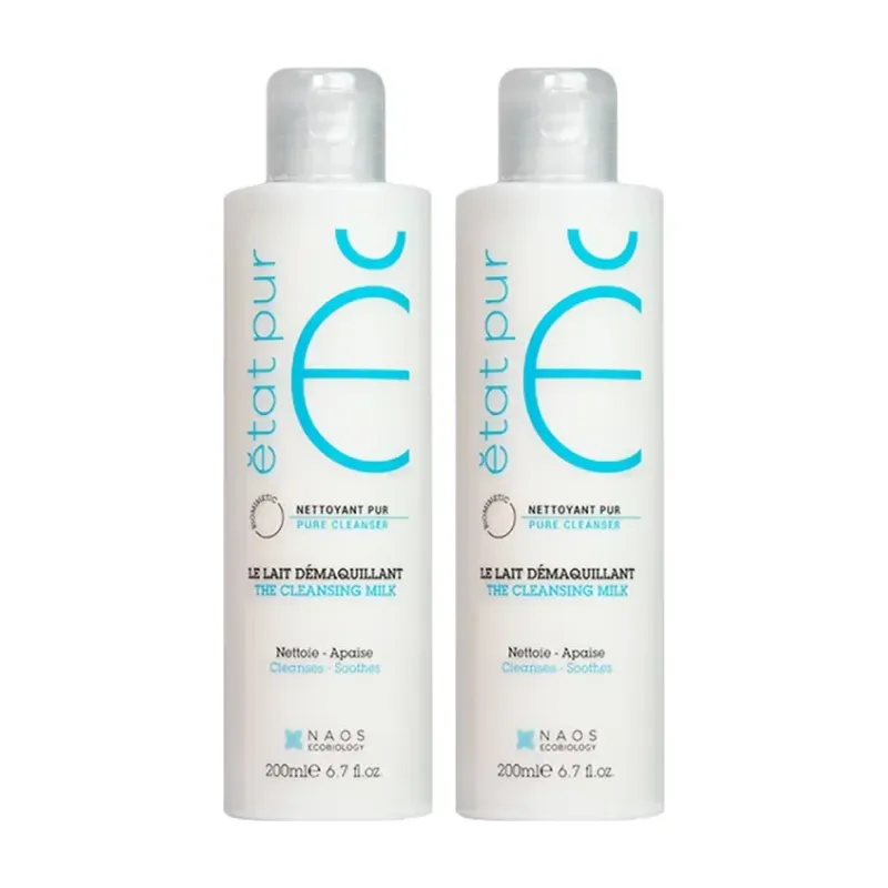 Etat Pur The Cleansing Milk Duplo, 2 x 200 ml | Farmacia Barata
