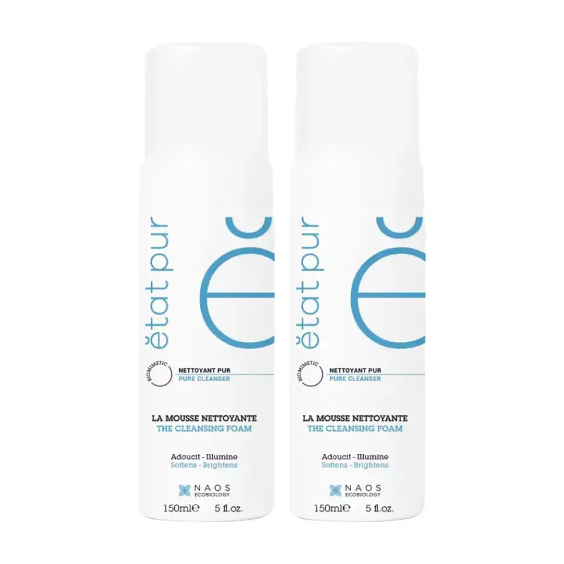 Etat Pur The Cleansing Foam Duplo, 2 x 150 ml | Farmacia Barata