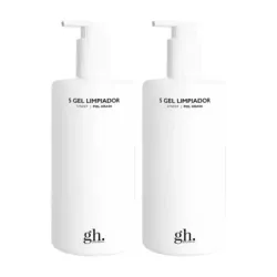 gh 5 Gel Limpiador Syndet Piel Grasa Duplo, 2 x 400 ml