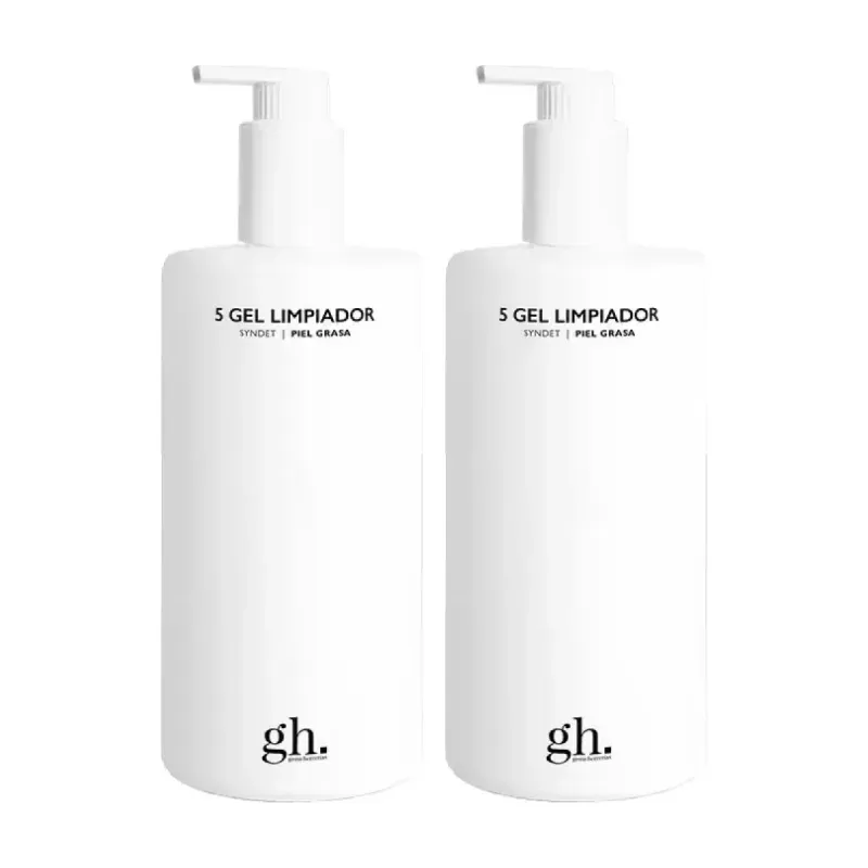 gh 5 Gel Limpiador Syndet Piel Grasa Duplo, 2 x 400 ml | Farmacia Barata