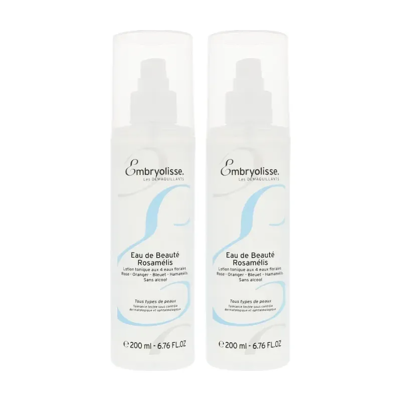 Embryolisse Eau de Beauté Rosamelis Duplo, 2 x 200ml. | Farmacia Barata Embryolisse Eau de Beauté Rosamelis Duplo, 2 x 200ml. | Farmacia Barata