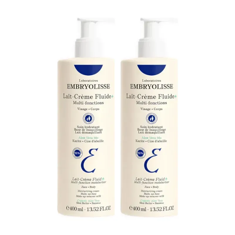 Embryolisse Lait-Créme Fluide Duplo, 2 x 400 ml | Farmacia Barata Embryolisse Lait-Créme Fluide Duplo, 2 x 400 ml | Farmacia Barata