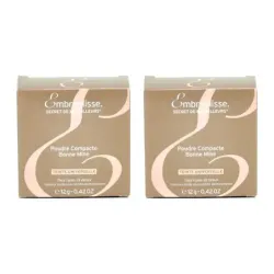 Embryolisse Poudre Compacte Bonne Mine Duplo, 2 x 12g