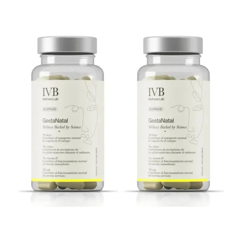 IVB Gestanatal Duplo, 2 x 60 cápsulas | Farmacia Barata IVB Gestanatal Duplo, 2 x 60 cápsulas | Farmacia Barata