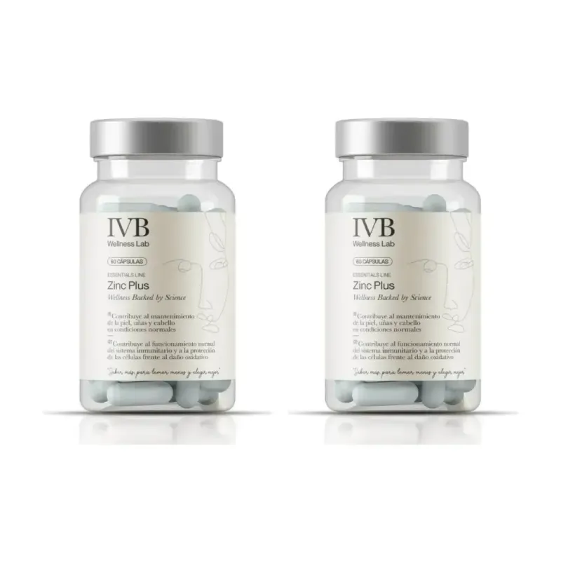 IVB Zinc Plus Duplo, 2 x 60 cápsulas | Farmacia Barata IVB Zinc Plus Duplo, 2 x 60 cápsulas | Farmacia Barata