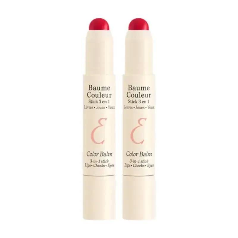 Embryolisse Baume Couleur Stick 3-en-1 Rouge Intense Duplo, 2 x 2,5 g | Farmacia Barata Embryolisse Baume Couleur Stick 3-en-1 Rouge Intense Duplo, 2 x 2,5 g | Farmacia Barata